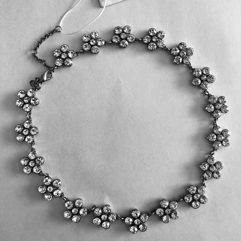 18 inch silver ANN TAYLOR necklace
